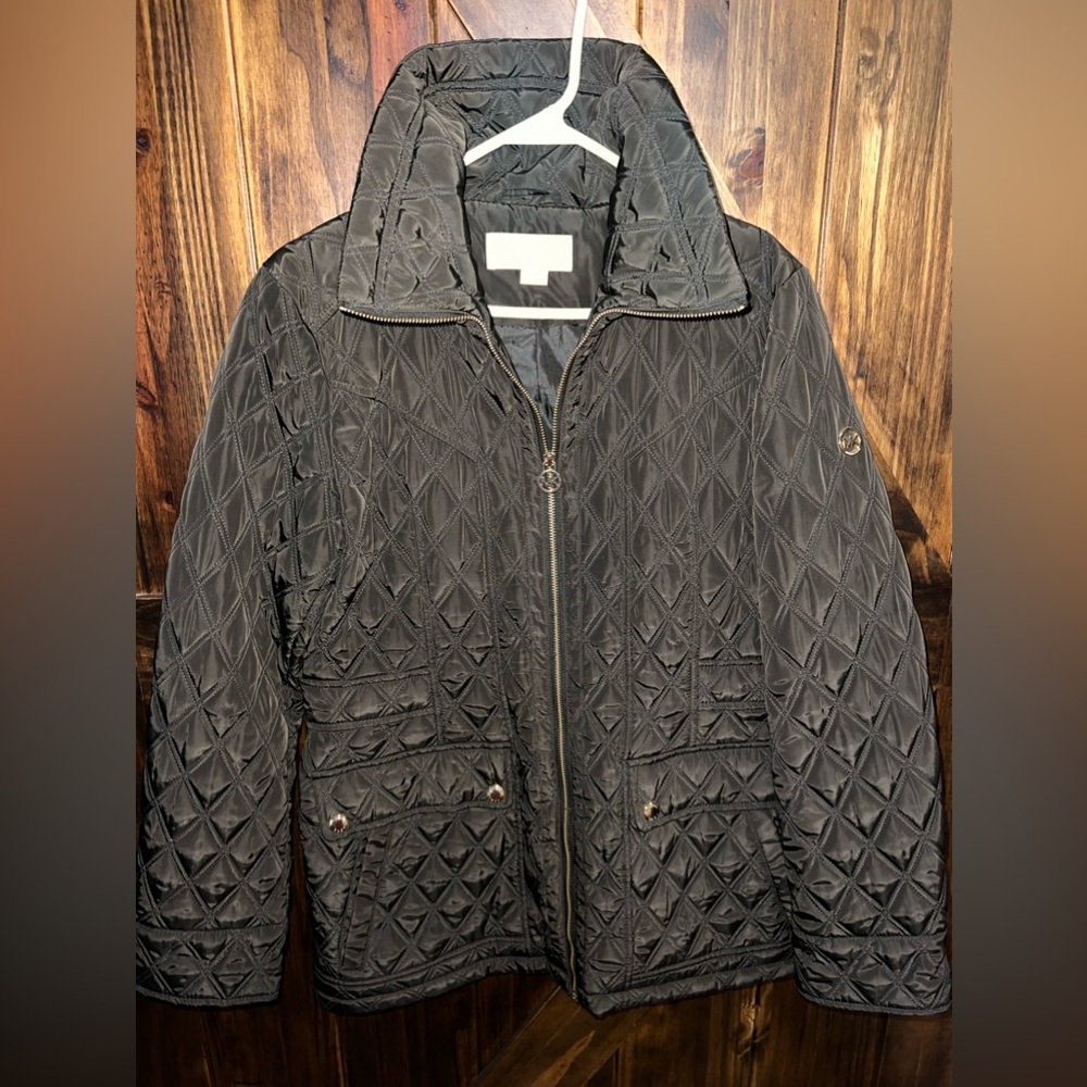 Michael Kors - Jacket. Army Green w/ Gold Accents. Size: Medium.